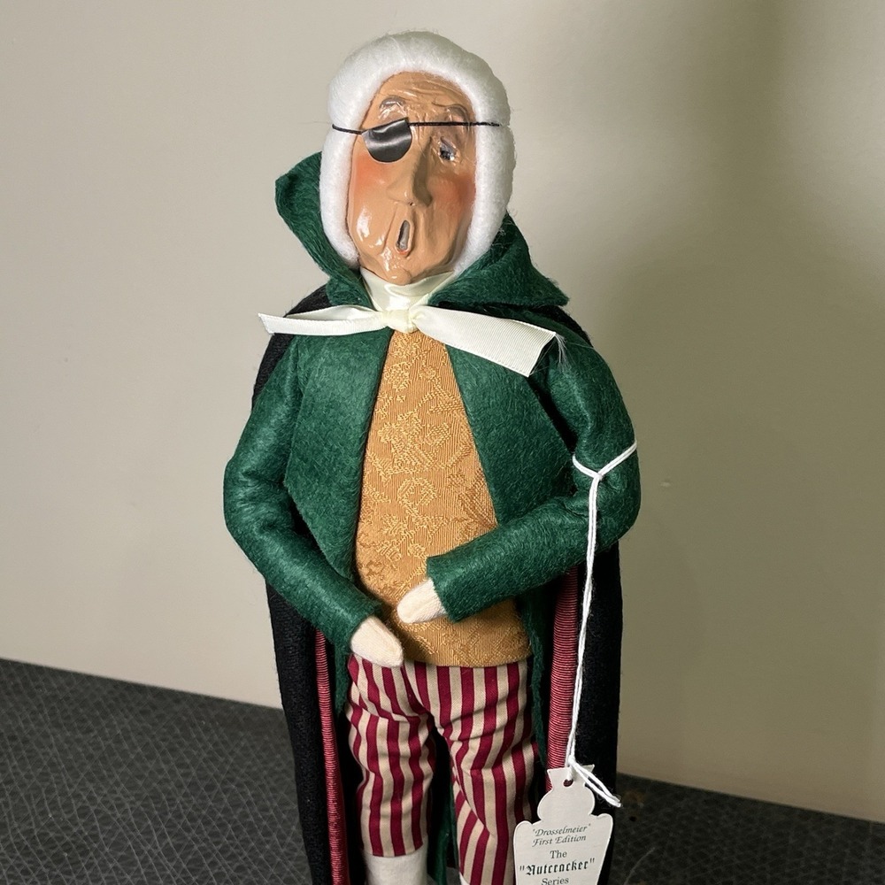 1996 Byers' Choice Nutcracker Drosselmeier 13" First Edition Tag Drosselmeyer